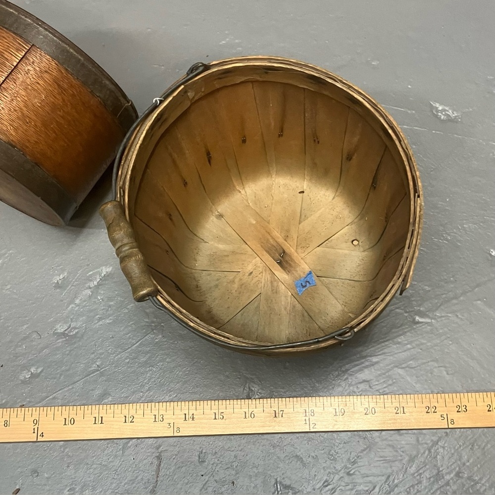 Wooden Buckets and Box Set - Picture 3 of 8